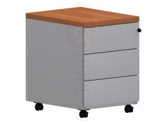 Caisson mobile  metallique 3 tiroirs Pro métal