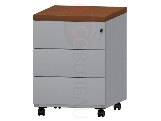 Caisson mobile 3 tiroirs Pro métal