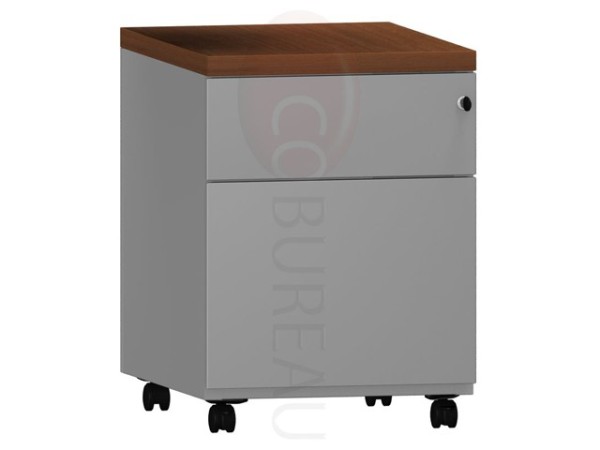 Caisson mobile 2 tiroirs Pro métal