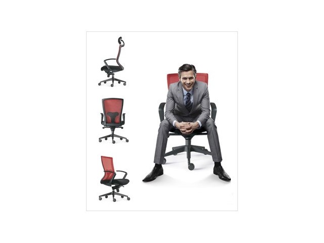 Fauteuil Komfort - Maille filet - Avec appui-tête 