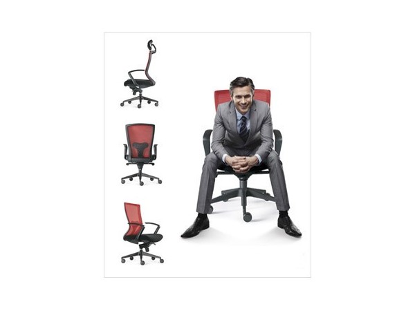 Fauteuil Komfort - Maille filet - Avec appui-tête 