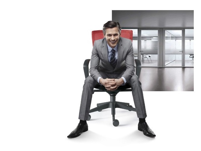 Fauteuil ergonomique Komfort - Maille filet