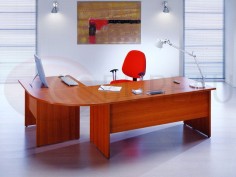 bureau cadre informatique pieds panneaux kamos