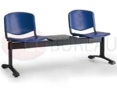 Siège sur poutre 2 places + tablette 2