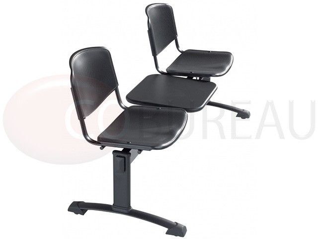 Siège sur poutre avec tablette polypro