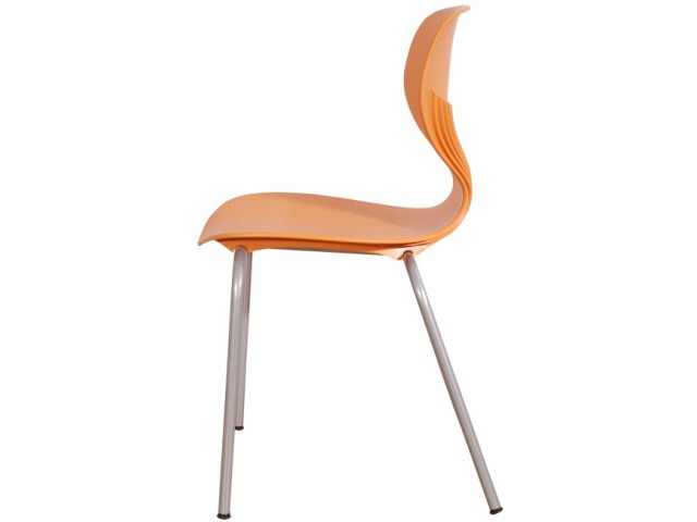  Chaise Mata - polypropylène jaune