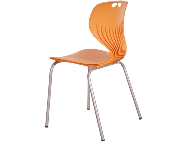  Chaise Mata coque jaune