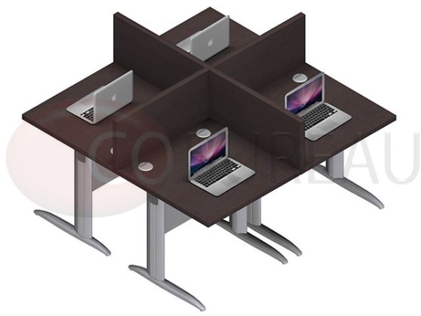 Marguerite 4 postes Pro Metal