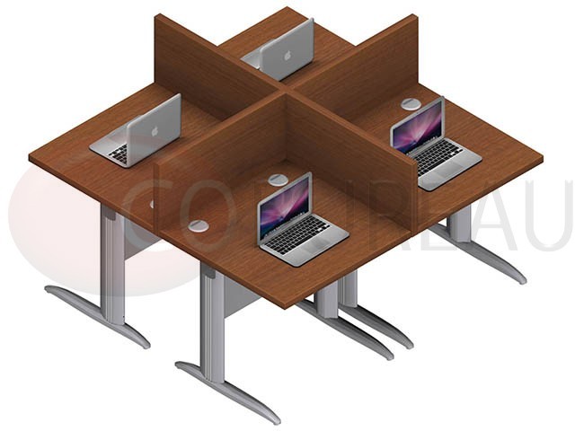 Marguerite 4 postes Pro Metal