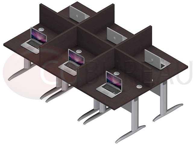  Marguerite 6 postes droit  Pro Metal