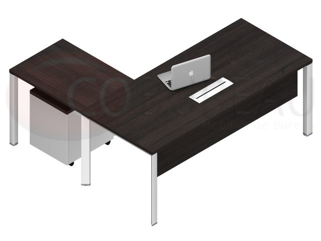 Ensemble bureau direction 200 cm arche Arko