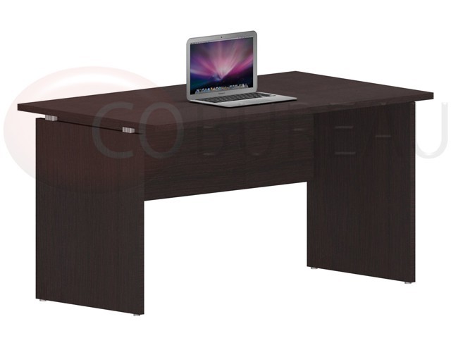Bureau droit Kamos 140 Cm wengé
