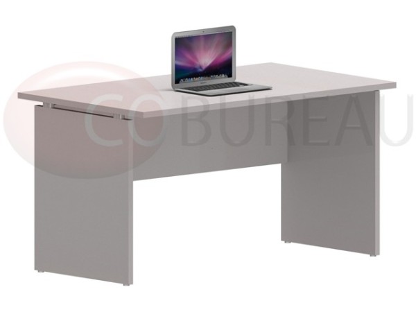 Bureau droit Kamos 140 Cm gris