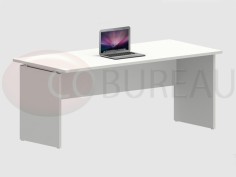 Bureau droit Kamos 180 Cm blanc 2