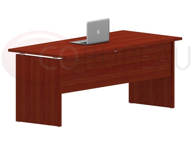 Bureau droit Kamos 180 Cm cerisier