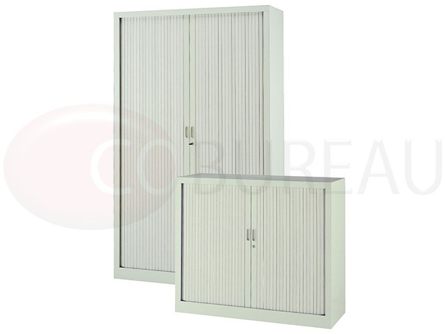  Armoire à rideaux hauteur 200 cm Blanc