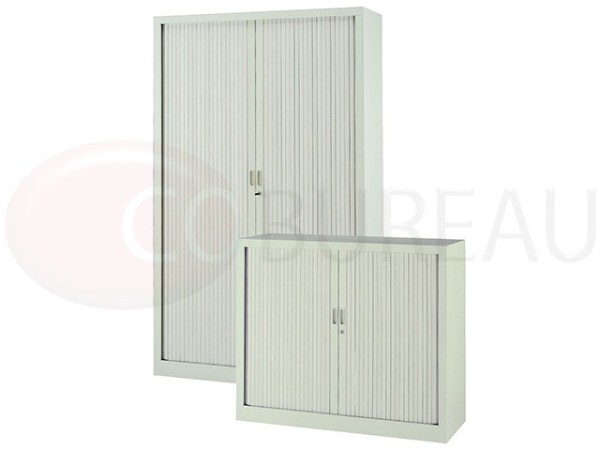  Armoire à rideaux hauteur 200 cm Blanc