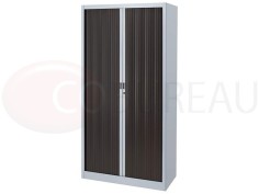 Armoire à rideaux Wengé hauteur 200 cm  2