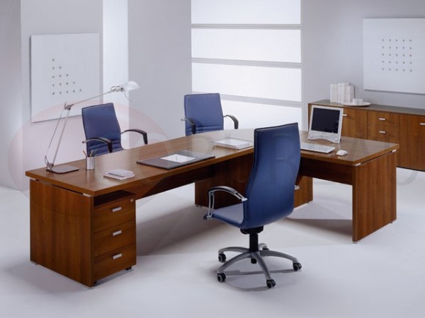 Bureau tower avec angle et retour bureau