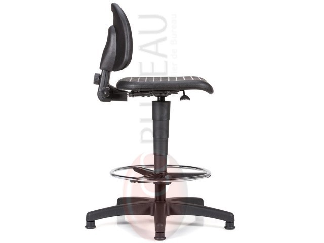 Tabouret technique assise polyuréthane
