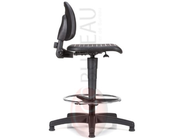 Tabouret technique assise polyuréthane