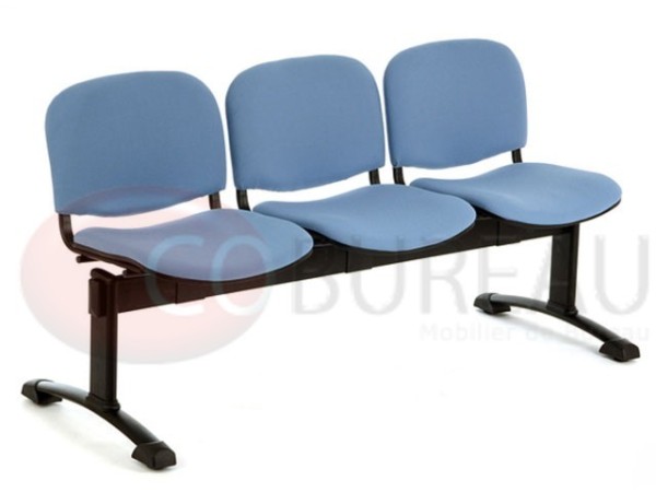 Siège accueil 3 places Smart Tissu