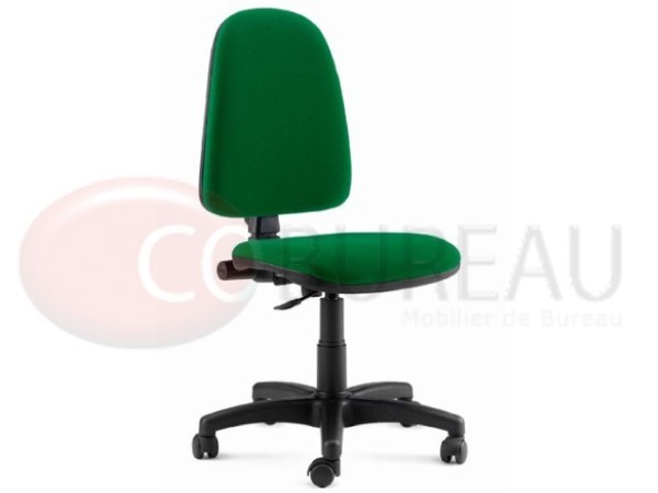 Siège de bureau Flex - Tissu vert