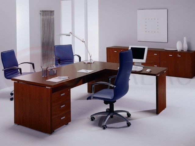 Bureau droit tower avec retour