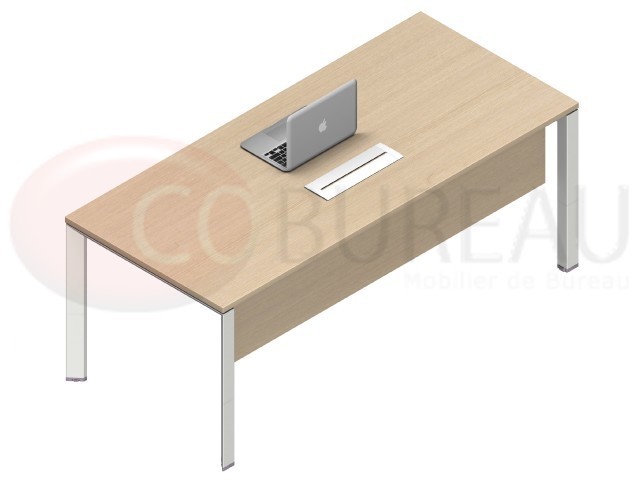 Bureau Arko 180 cm - pieds arche métal