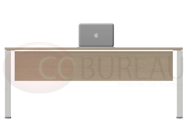 Bureau Arko 180 cm - pieds arche métal