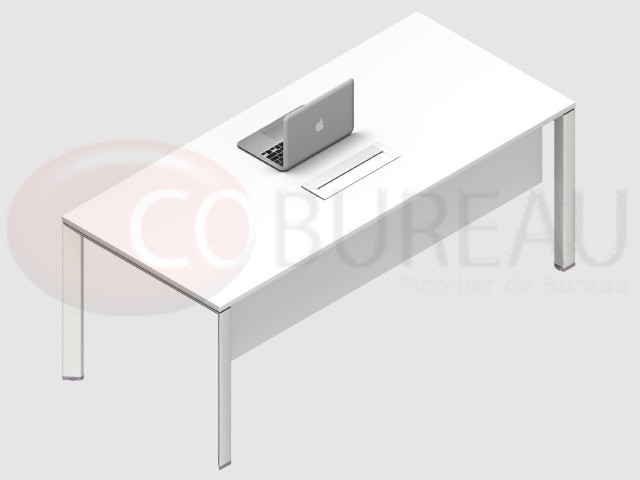 Bureau Arko 200 cm - pieds arche