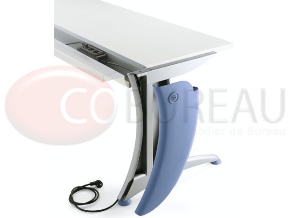 Bureau Zeta 160 Cm Pietements Z