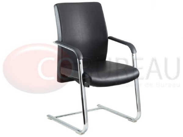 Fauteuil visiteur Swing - Piétement luge