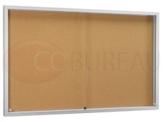 Vitrine d'affichage murale vitré