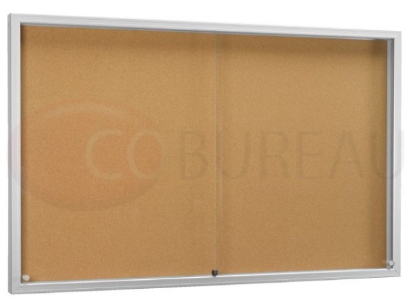 Vitrine d'affichage murale vitré