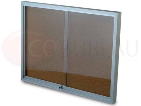 Vitrine d'affichage vitré