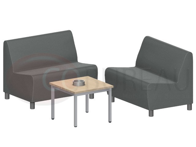 Table basse carrée - 60x60 cm  