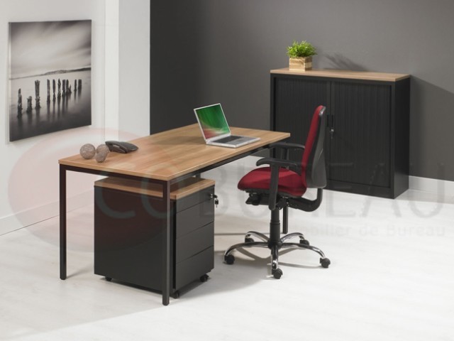 Table décharge Métal 140 cm