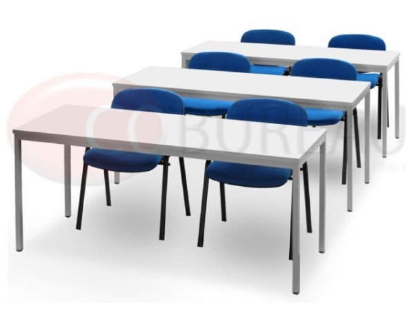 Table de travail Métal 160 x 80cm multiforme