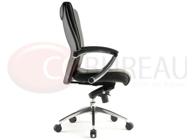 Fauteuil direction Fan cuir