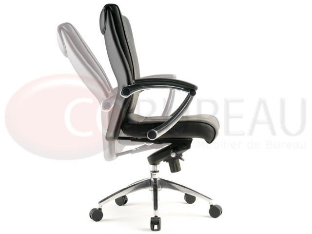 Fauteuil Fan cuir