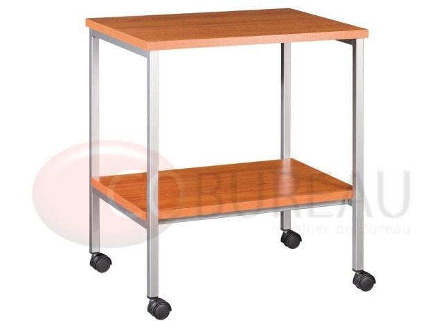 Meuble téléphone sur roulettes