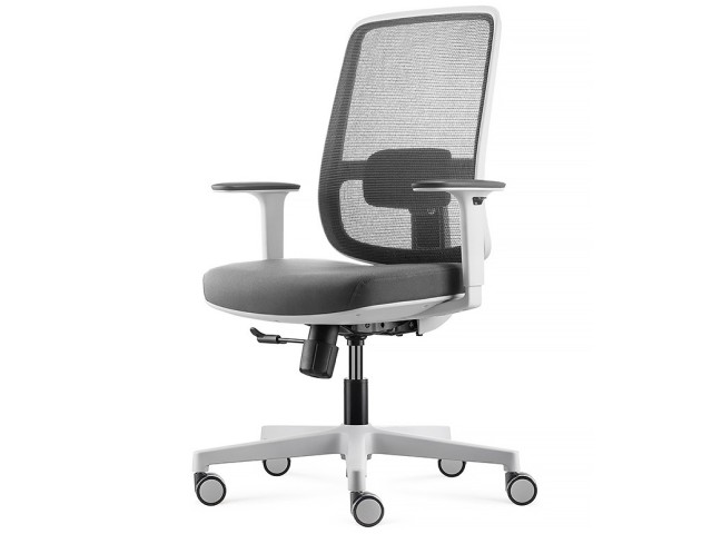 Chaise Pop structure blanche