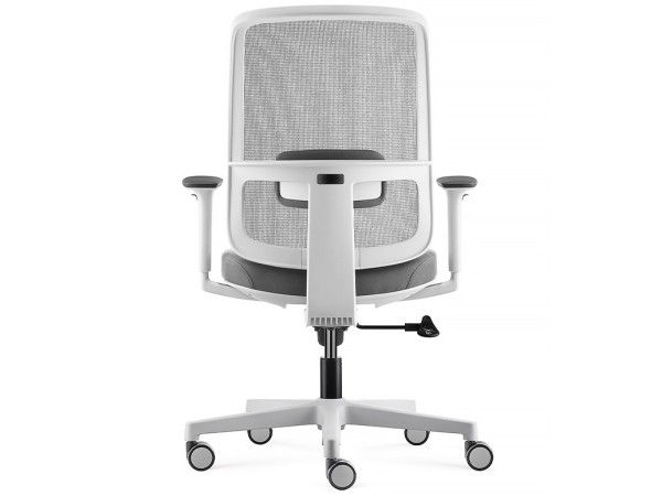 Chaise de bureau pop blanc