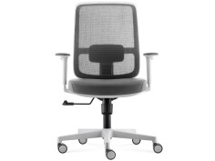 Chaise de bureau Pop blanche 2