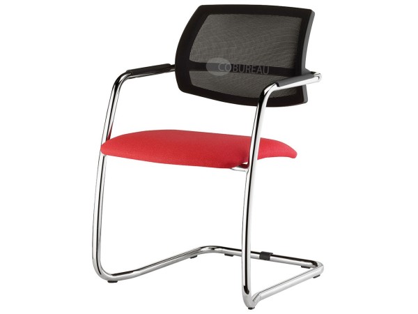 Chaise visiteur piétement Luge Flash