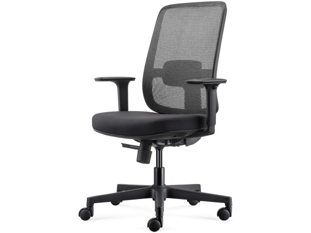 Siège de bureau Pop noir Dossier en maille