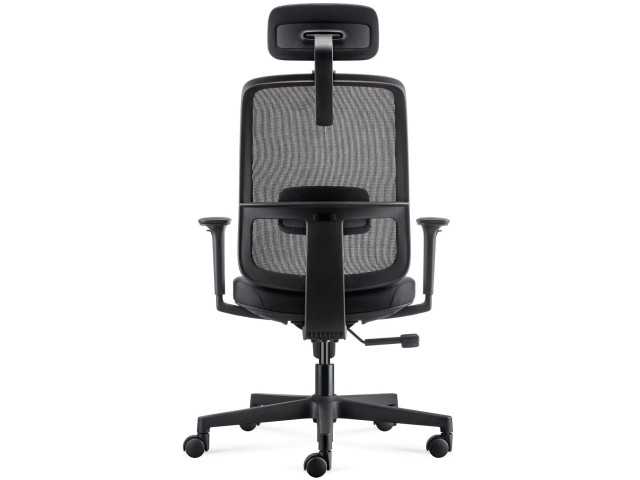 Fauteuil ergonomique Pop noir avec Appui-tête