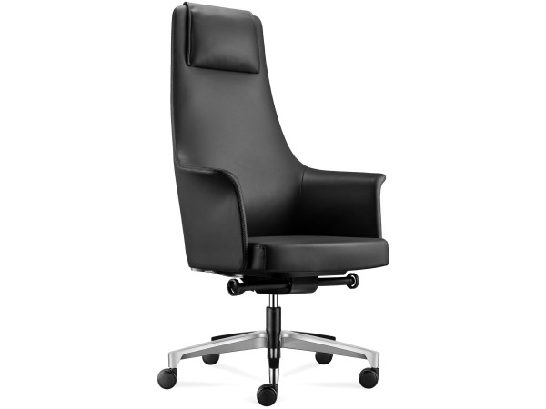 Fauteuil de direction Pablo noir