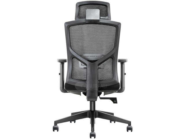 Fauteuil de bureau Net noir appui-tête